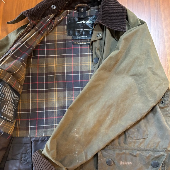 Men’s Barbour Wax Jacket - Picture 4 of 5